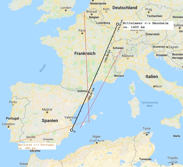 Mittelmeer nach Bruehl